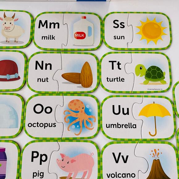 Learning Resources | ABC Puzzle Cards EUC - Picture 6 of 9